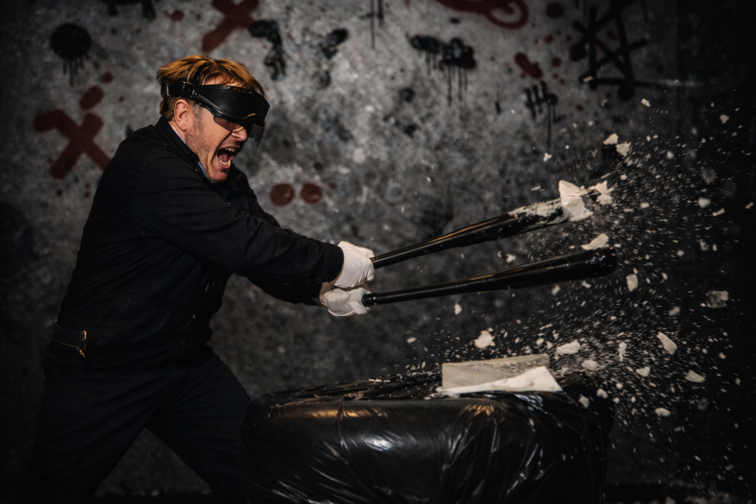 In action smash room