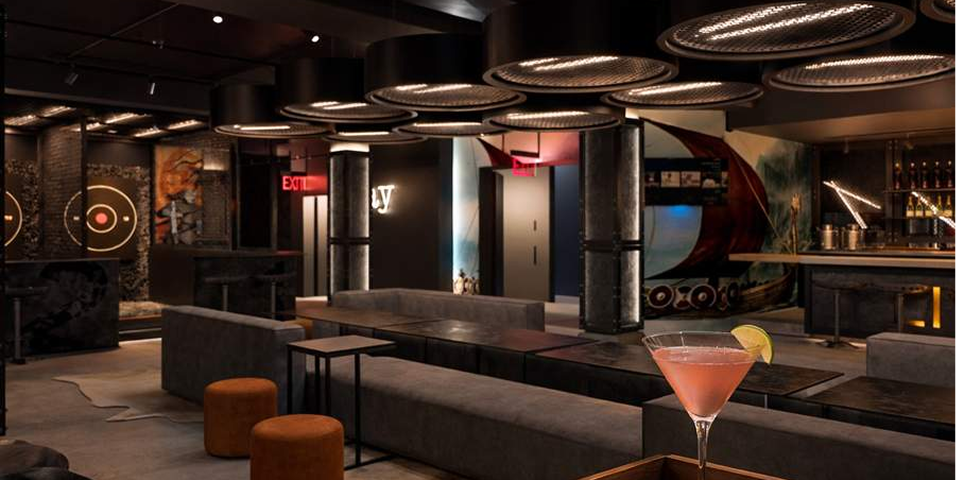 Live Axe NYC venue interior